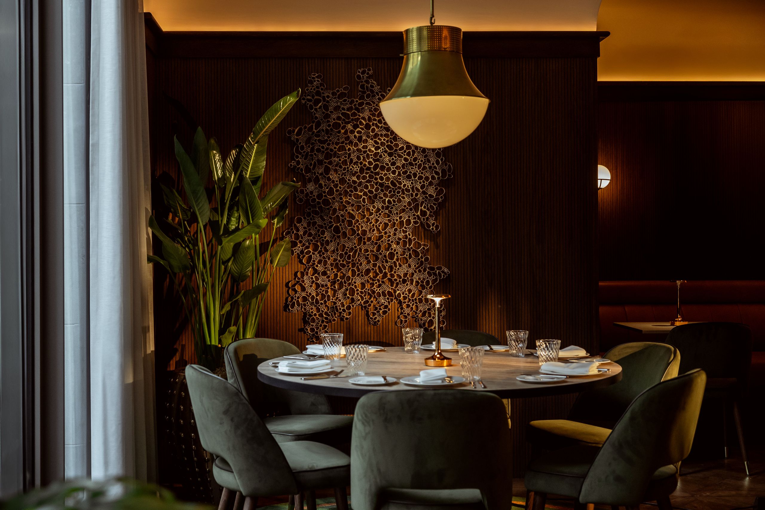 Hotel restaurant interior